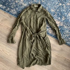 Long Sleeve Shirt Dress